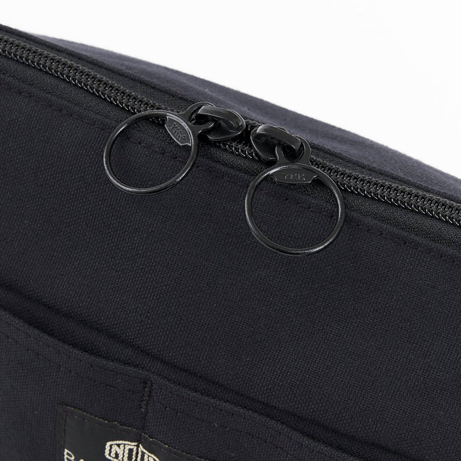 Reißverschluss Detail von schwarzer Umängetasche von BAG'n'NOUN