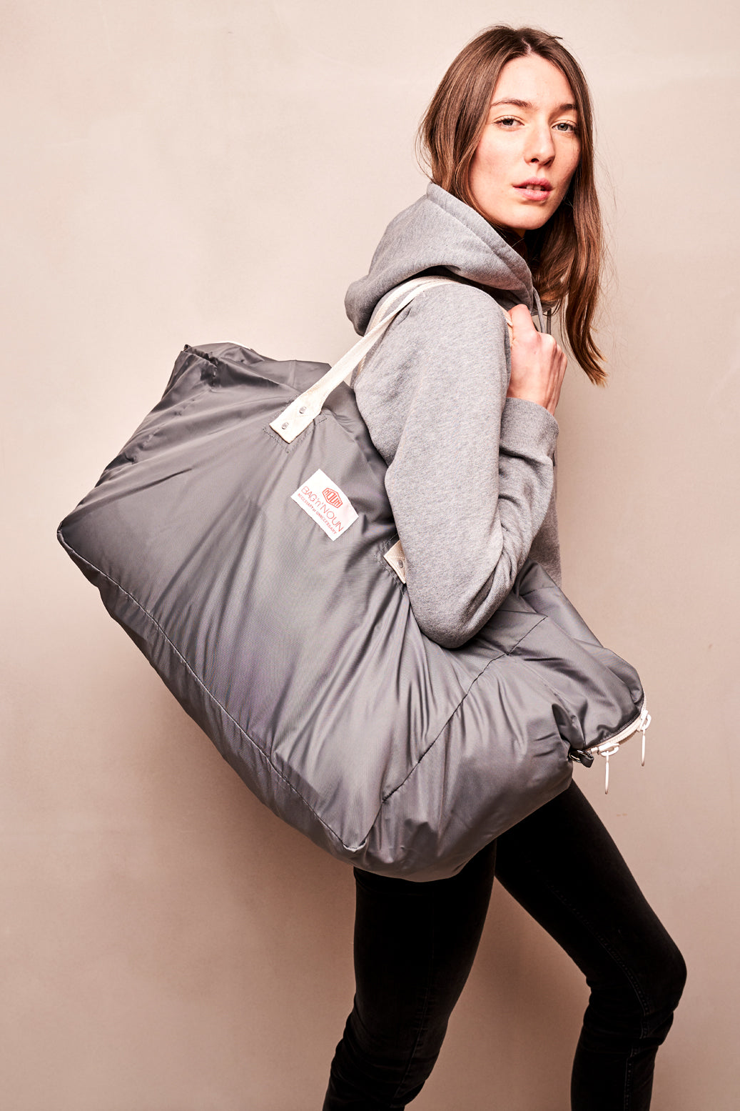 BAG'n'NOUN Nylon Muffin grey
