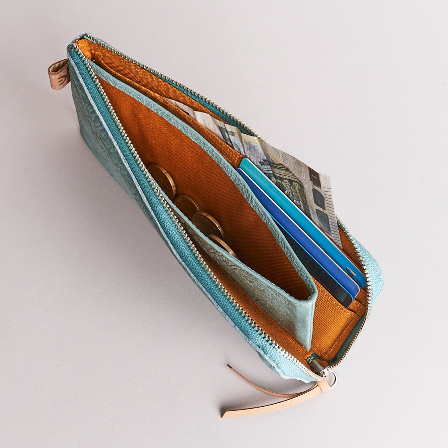 Baggy Port Wallet Aki Blue