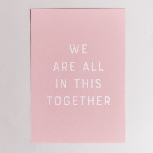 Fujicago Screen Print Together White