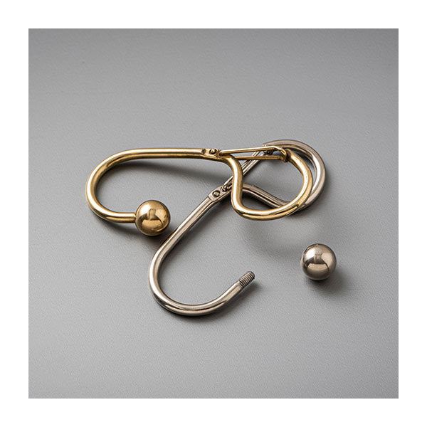 Candy Design & Works Carabiner Quincy Nickel