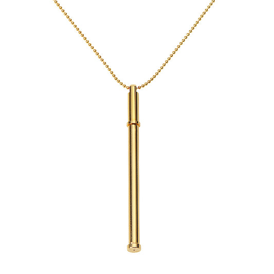 Tsubota Pearl Neck Pen Gold