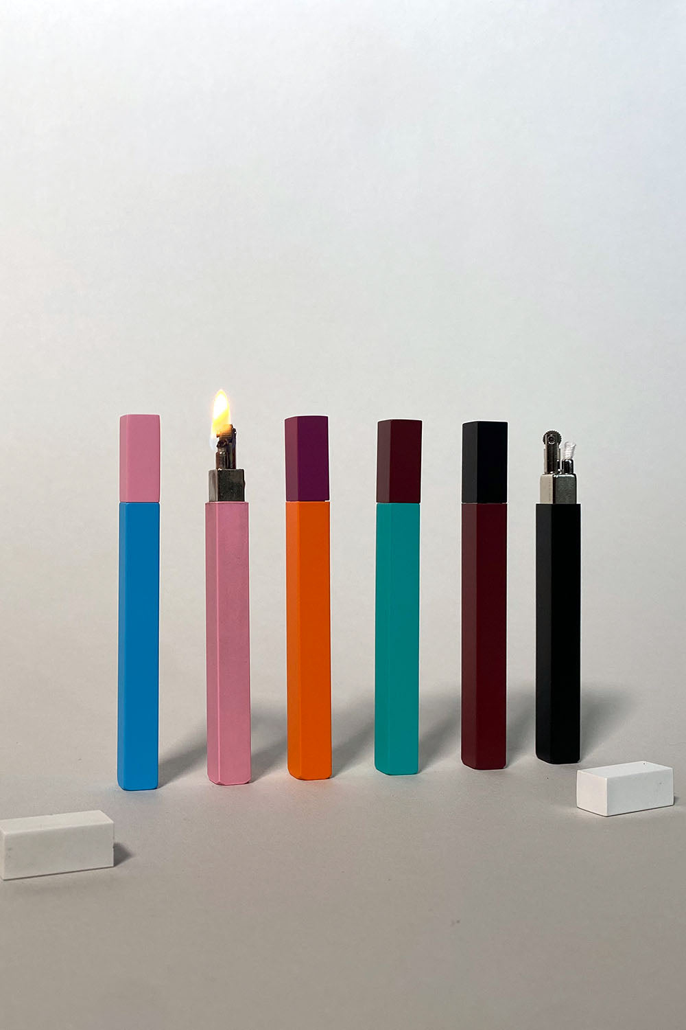Tsubota Pearl Lighter Matte Orange Purple