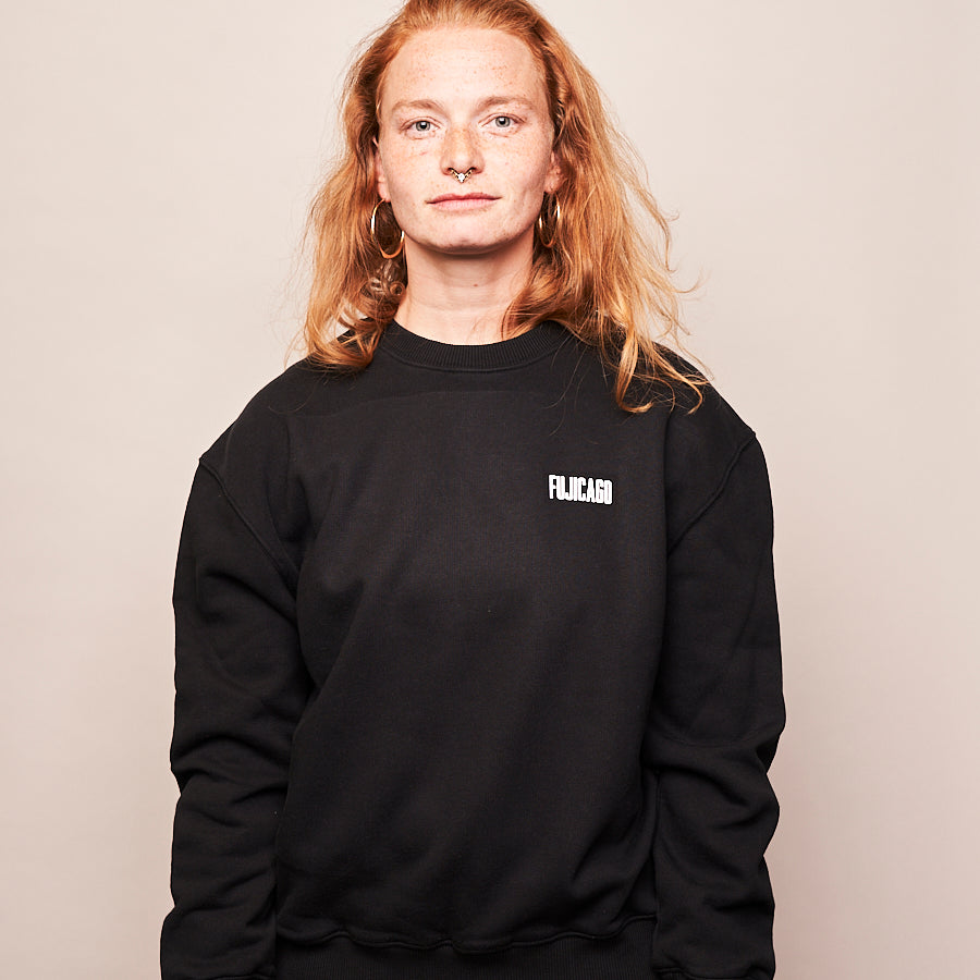 Fujicago x mmies Sweatshirt Fuji Black