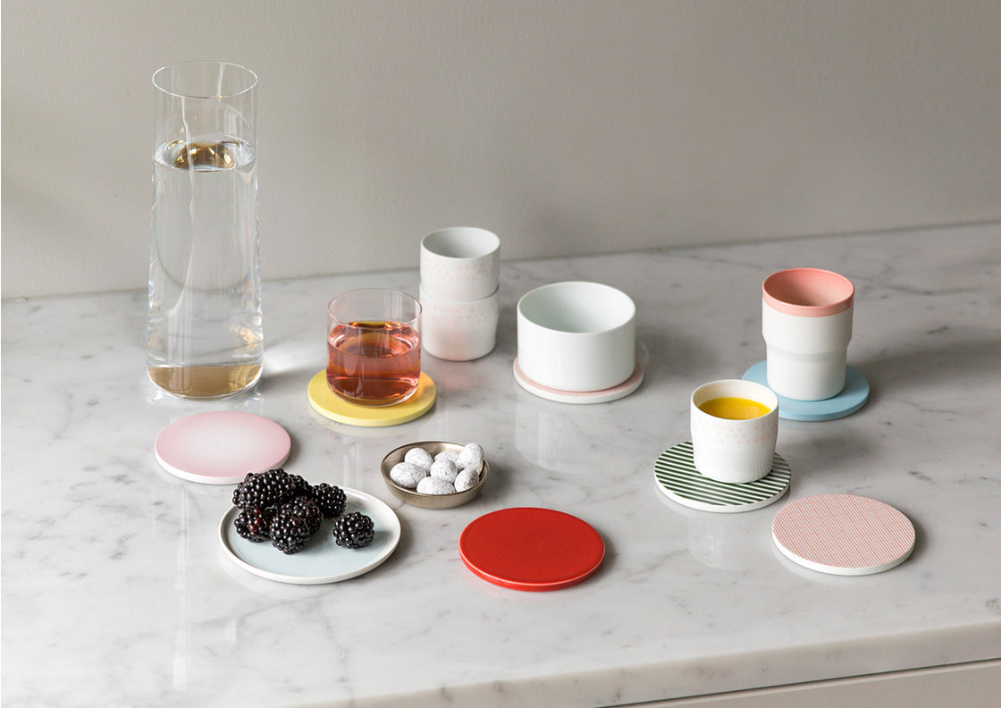 1616/ Arita porcelain collection, coloured,designed by Scholten & Baijings