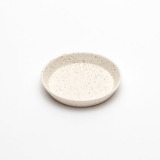 2016/ Arita Saucer White Sprinkle