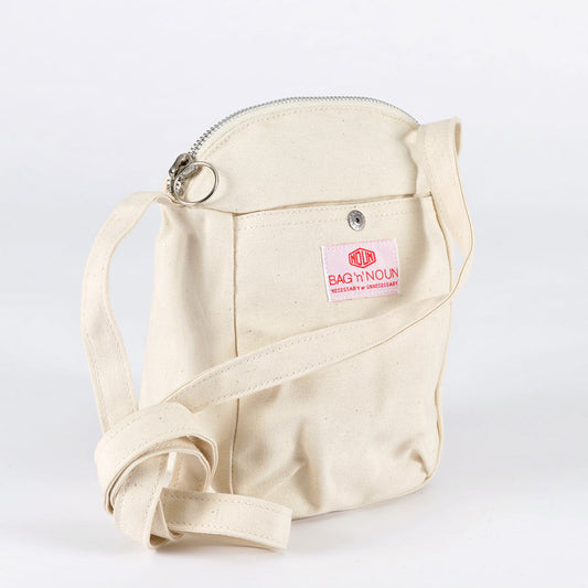 BAG'n'NOUN Canvas Pochette Mini White
