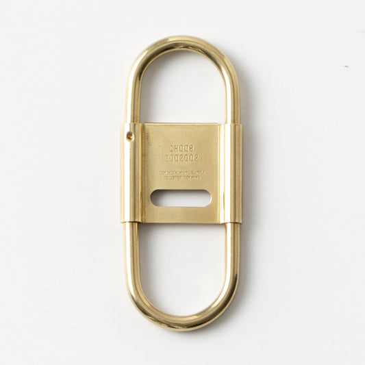 Candy Design & Works Keyring Delta Brass