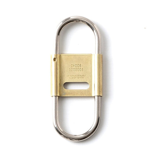 Candy Design & Works Keyring Delta Nickel-Brass