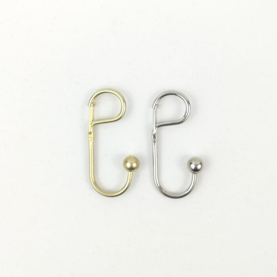 Candy Design & Works Carabiner Quincy Nickel