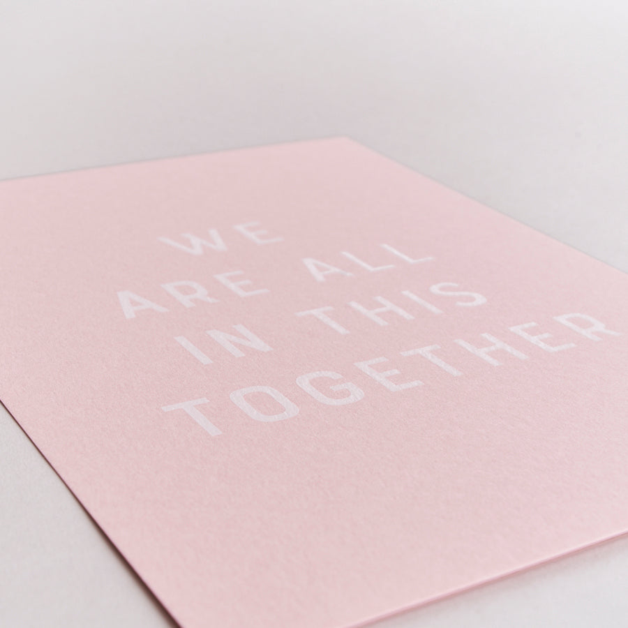 Fujicago Screen Print Together White