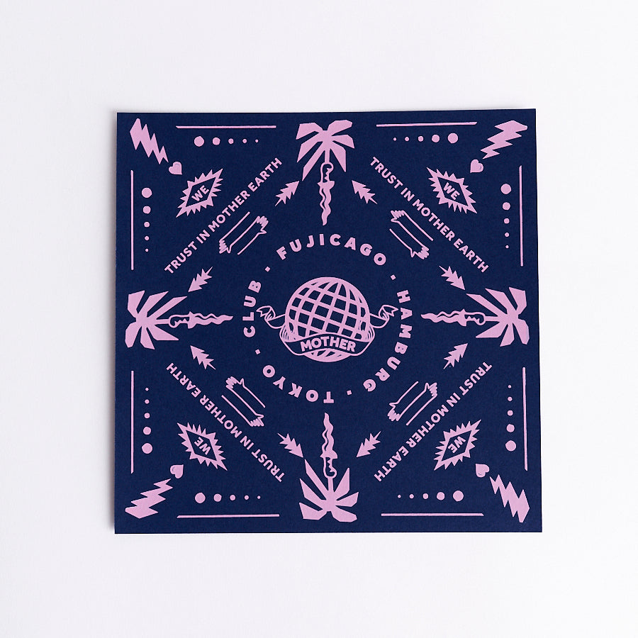 Fujicago Screen Print Mother Pink
