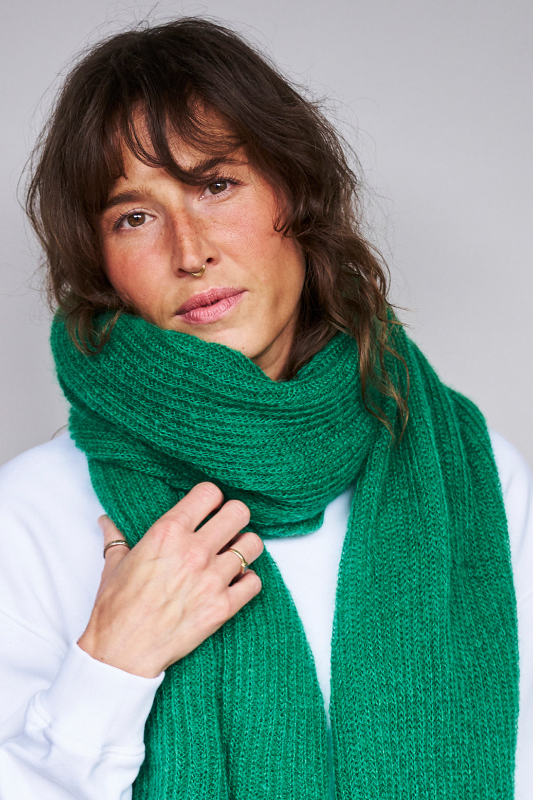 mmies Mohair Scarf Forrest