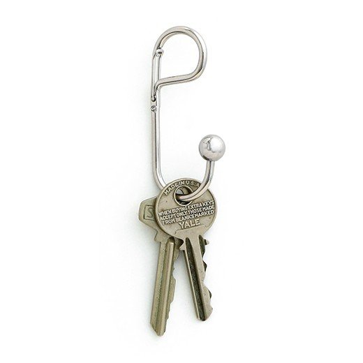Candy Design & Works Carabiner Quincy Nickel