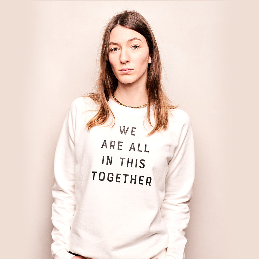 mmies Sweatshirt Together White