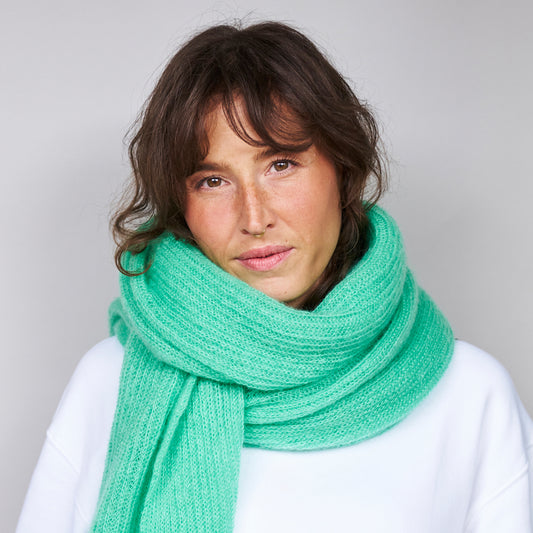 mmies Mohair Scarf Jade